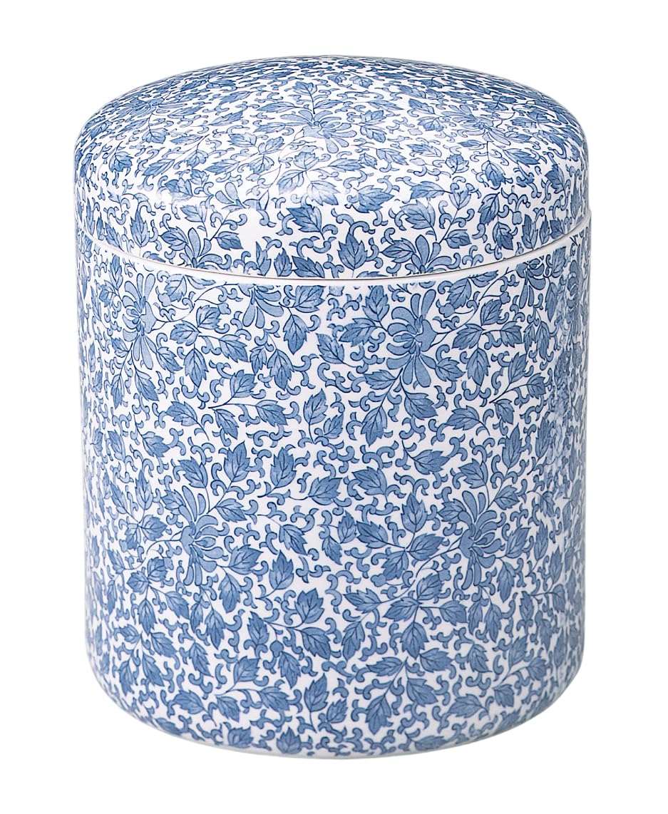 

Floral Arabesque Urn Buddhist Altar Home Memorial Urn [6 inches] Supplies,