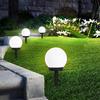 Solar Powered LED Bulb Lamp Energy Light Waterproof Outdoor Garden Light Street Solar Panel Ball Lights Lawn Yard Lamp