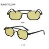 UV400 Polygon Sunglasses Large Frame Multicolor Eyewear Double Beam Sun Glasses  Unisex