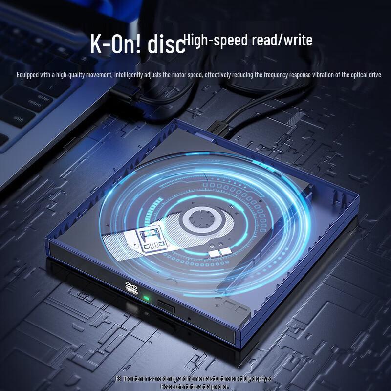 UGREEN 8x USB External DVD Burner
