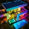Home Permanent Outdoor Lights, LED Outdoor Lights With DIY Colors, IP67  Permanent Eaves Lighting For Christmas Halloween Festival Daily Decoration