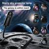 Galaxy Starry Sky Pattern Design Usb Projector Lamp For Ceiling Wall Room Night Ambiance