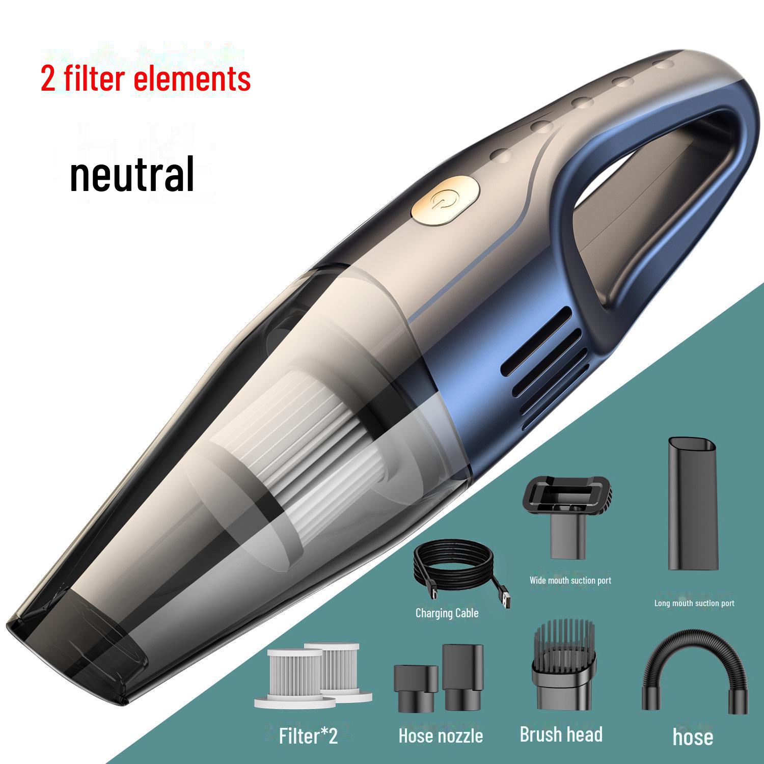 

Беспроводной ручной пылесос для автомобиля и дома — мини, портативный, высокой мощности