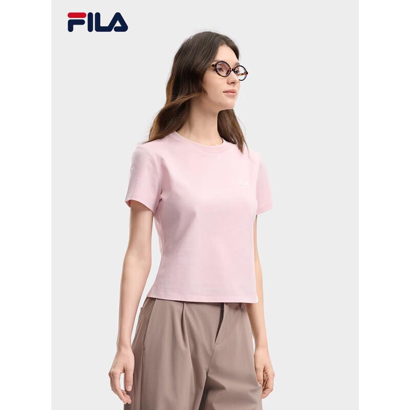FILA Women s Cooling Knit Cropped T-Shirt 2XL