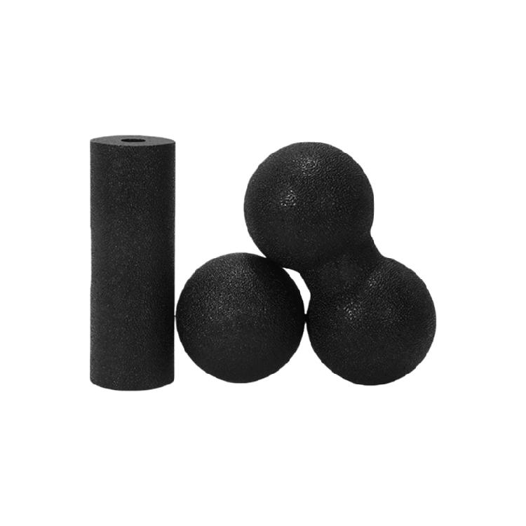Exercise Ball And Muscle Recovery Roller Set Light Weigh Design Yoga Sphere And Massage Roller For Yoga Pilates Training