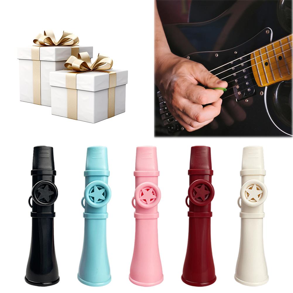 Versatile Kazoo Flute Professional with Lanyard Easy to Play Accompaniment Lightweight Mouth Flute for Beginner Music Lovers