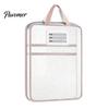 Multi-purpose Storage Kits Transparent Nylon Document Bag, Portable Lightweight Mesh File Organizer with Zipper Pouches And Strap, Large Capacity