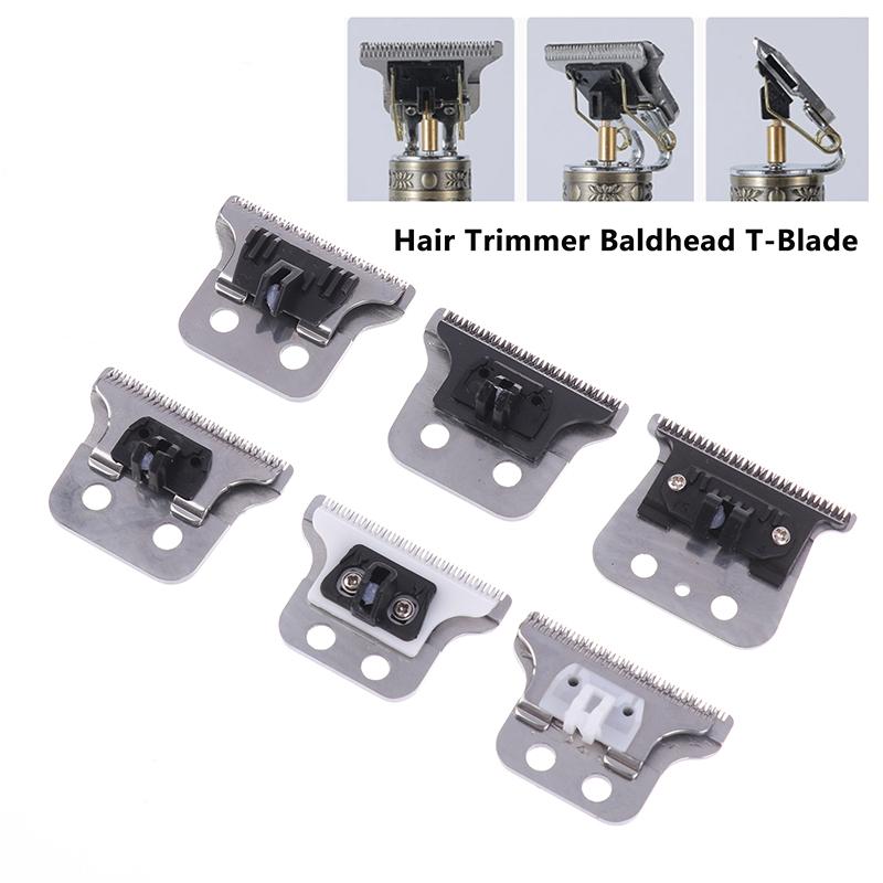 1Pcs Hair Clipper T-Blade Stainless Steel Hair Trimmer Baldhead Hair Cutter Head Hair Clipper Accessories