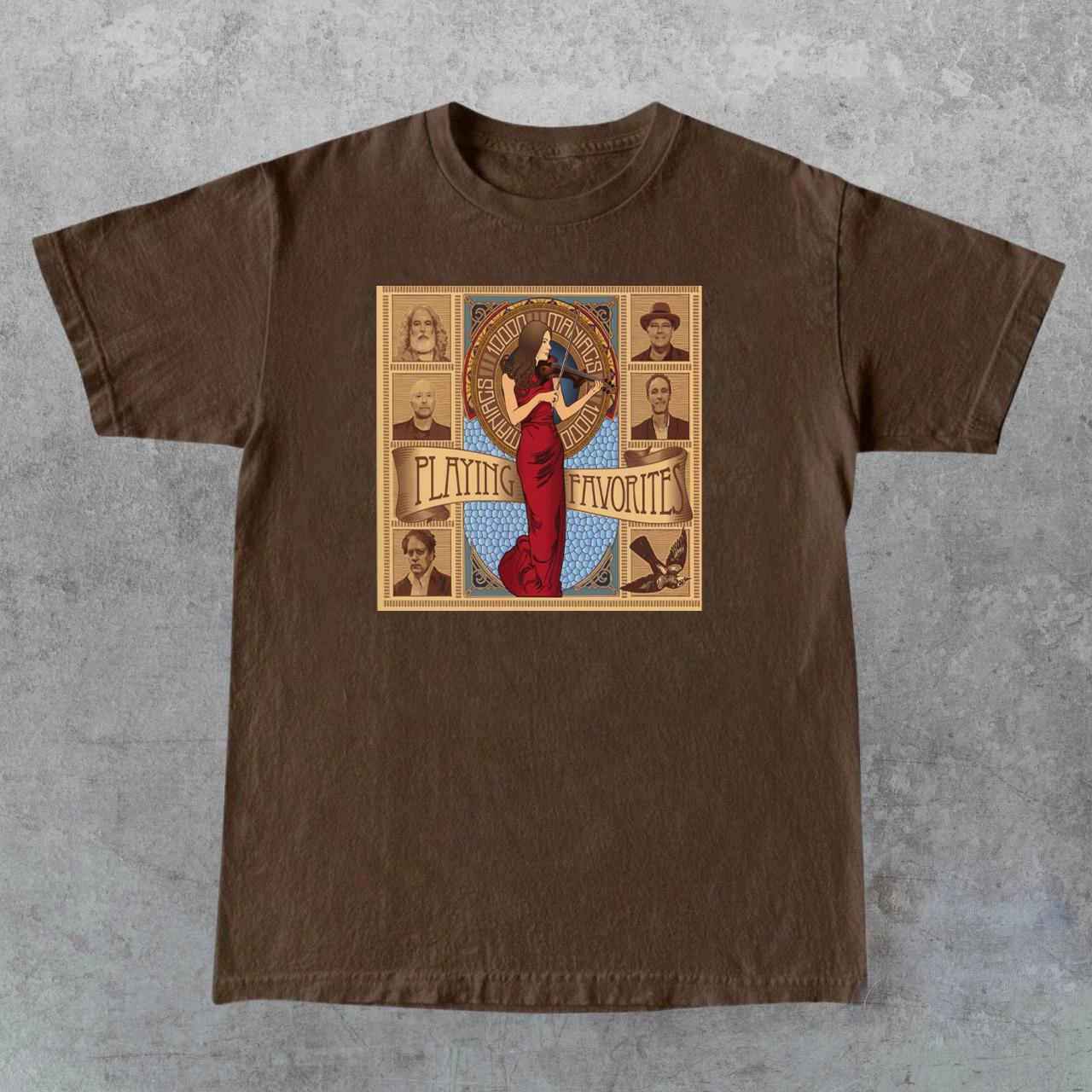 10000 Maniacs Band Playing Favorites T Shirt All Size Gift Fan ZZ01 Unisex T-Shirt XXL