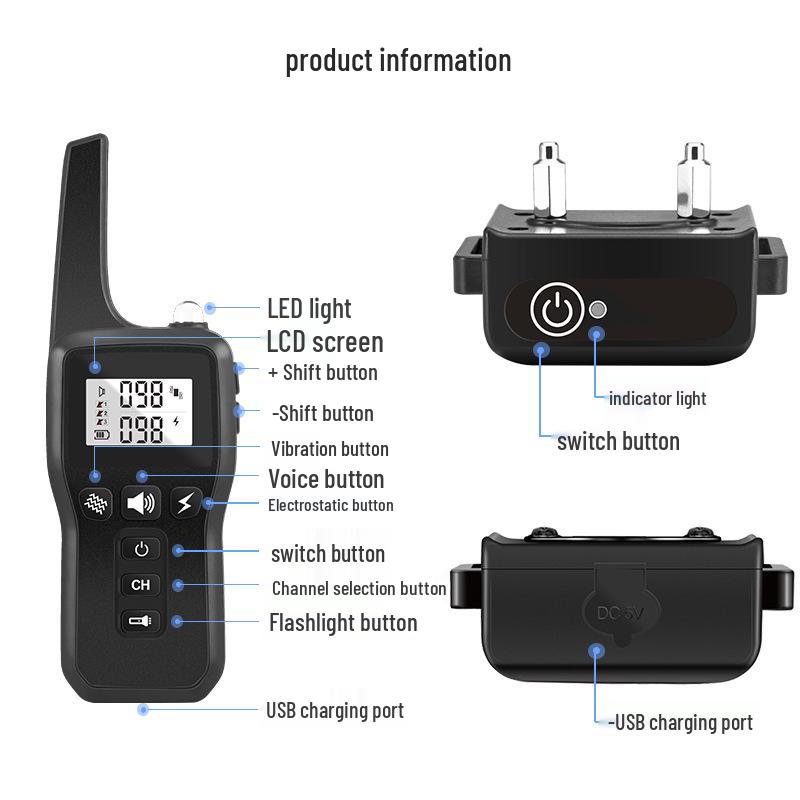 New Anti-Bark Dog Training Remote Device