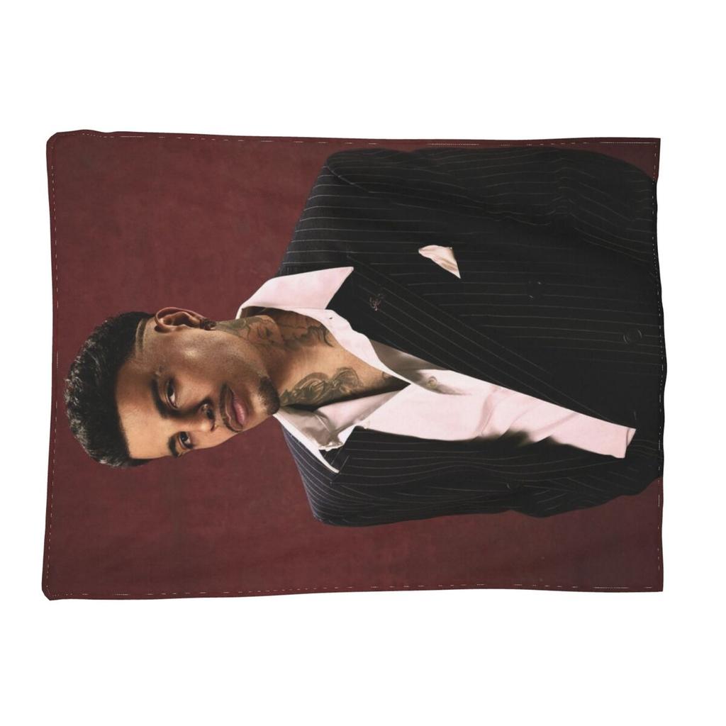 Rauw Alejandro Blankets Soft Warm Flannel Throw Blanket Bedding for Bed Living Room Picnic Travel Home Sofa