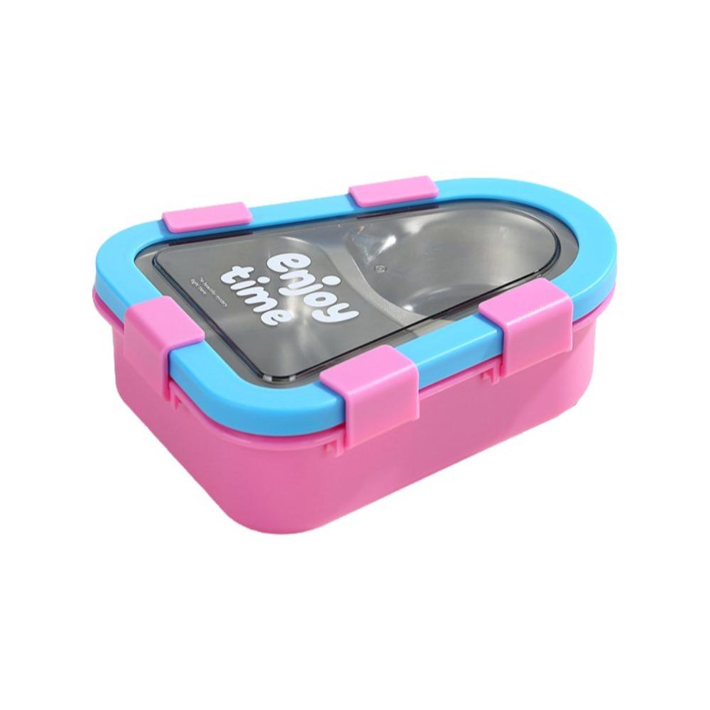 Sealed Insulated Lunch Container Portable Divided Lunch Plate  For Students
