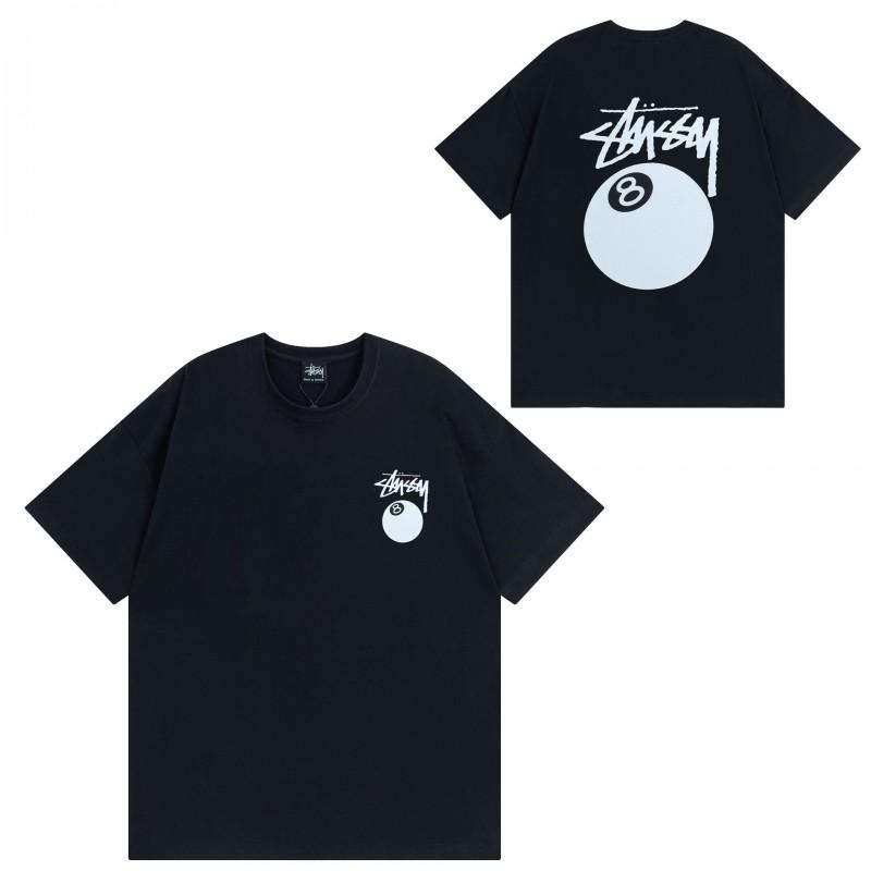 Camiseta de Algodón Streetwear para Hombre y Mujer Corte Holgado Manga Corta Camiseta Gráfica Casual Unisex Cuello Redondo