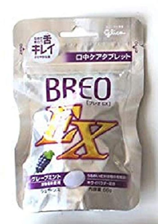 

Glico Ezaki Glico x 5 шт. Освежитель для полости рта с мятой BREO-EX [набор 66 г] таблетка/профилактика плохого самочувствия/виноград