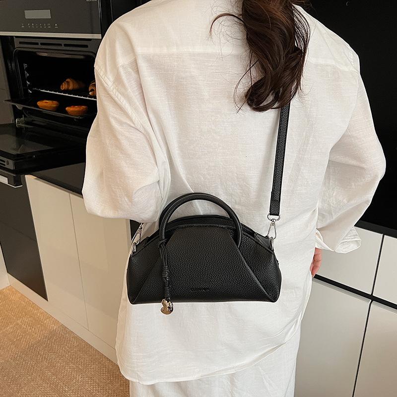 New Casual Portable Small Square Bag Women's Fashion Solid Color Shoulder Messenger Bag