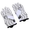 Kids Football Gloves Anti Slip Silicone Breathable Soft Elastic Adjustable Wrist White Youth Wide Re