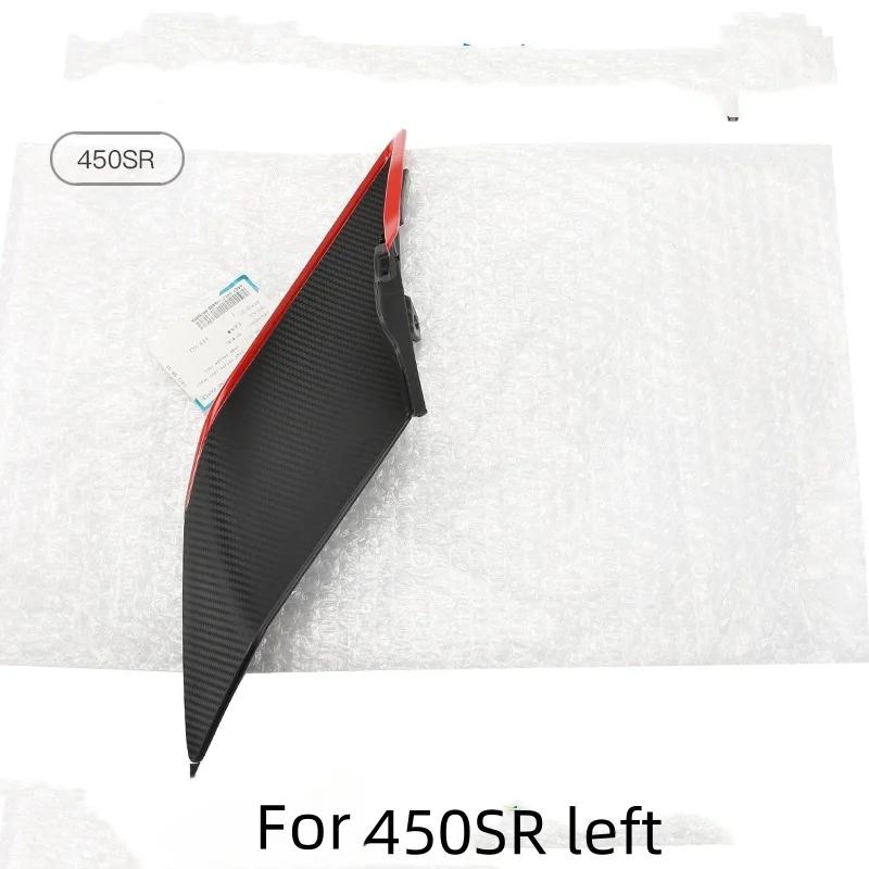 FOR CFMOTO 450SR 450SRS Moto Accessories Side Downforce Naked Spoilers Fixed Winglet Fairing Wings Deflectors Motorcycle Parts