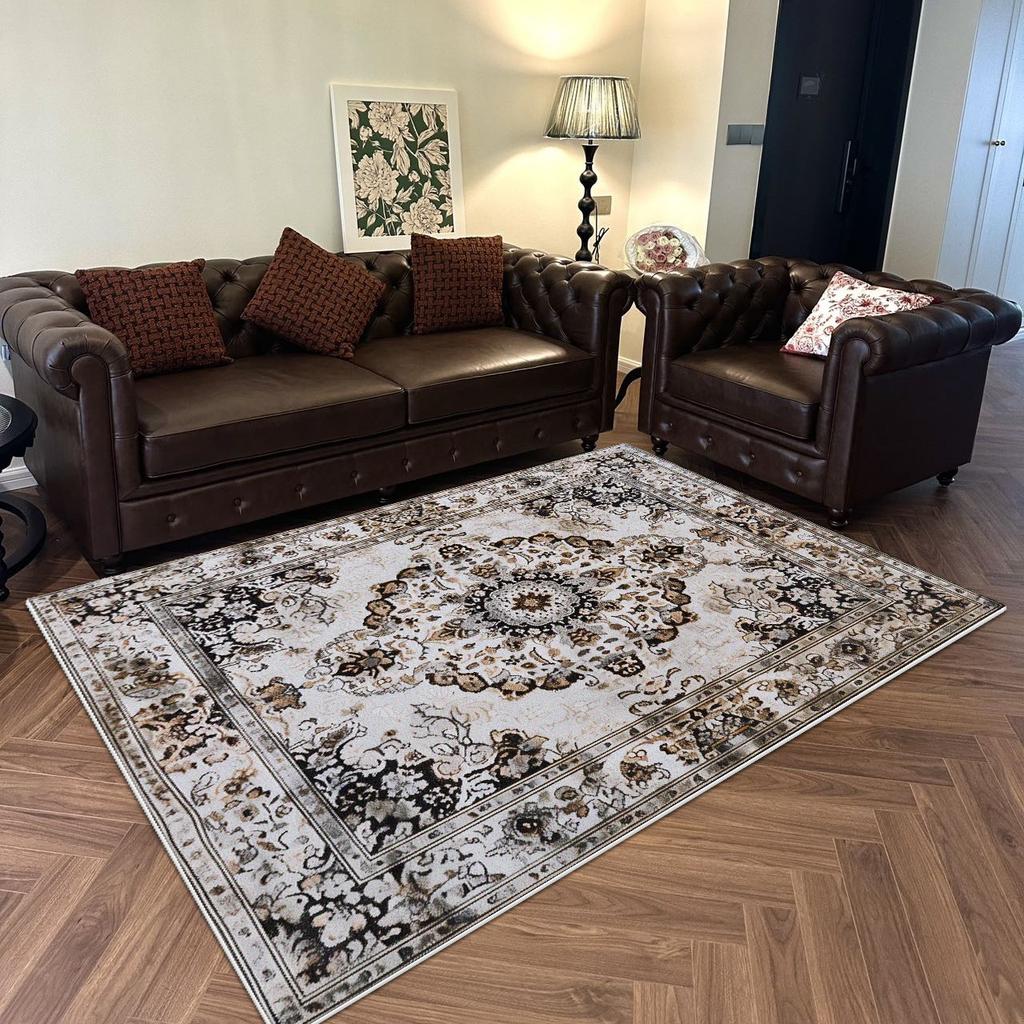 Vintage Persian Carpet for Living Room Decoration Carpets Large Bedroom Luxury Lounge Rugs 200x300 Non-slip Washable Floor Mat