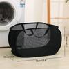 Extra-Large Mesh Laundry Hamper With Handles Foldable Versatile Storage Bag For Dirty Clothes In Multiple Rooms Laundry Baskets