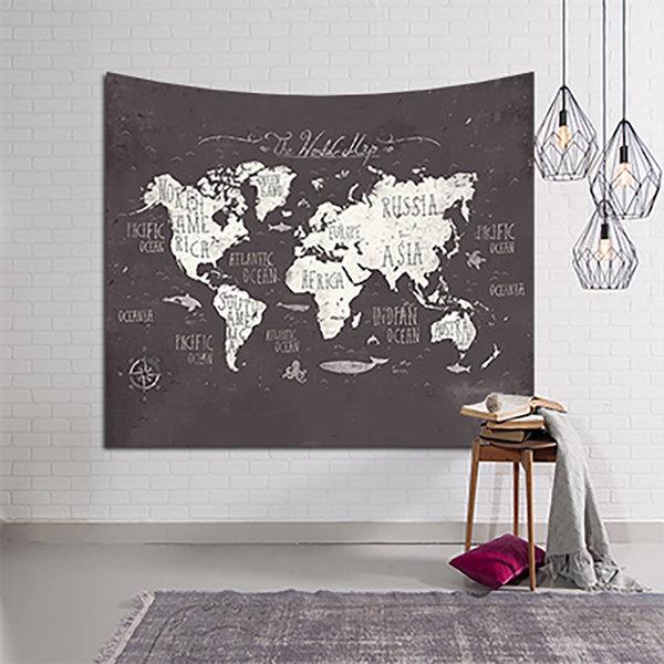 Ins style healing wall tapestry waterproof durable bedroom dormitory wall tapestry live broadcast background tapestry