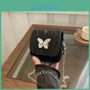Fashionable Mini Vintage Chain Shoulder Bag For Stylish Daily Commuting In Black Silver Pink