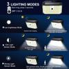 Solar Motion Sensor Wall Light IP65 Waterproof Solar Spotlight Outdoor Floodlight Fence for Patio Garden Pathway Yard