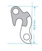 MARWI Schaltauge M8x0.75 GH-014