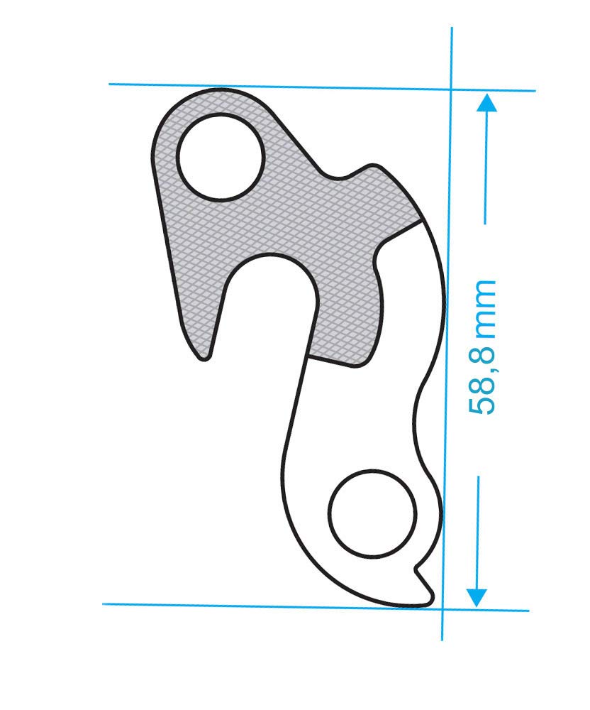MARWI Gear Hanger M8x0.75 GH-014