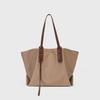 Large-capacity Women's Bag 2024 Spring/summer New Trendy Fashion Shoulder Tote Bag Versatile Simple Casual Handbag