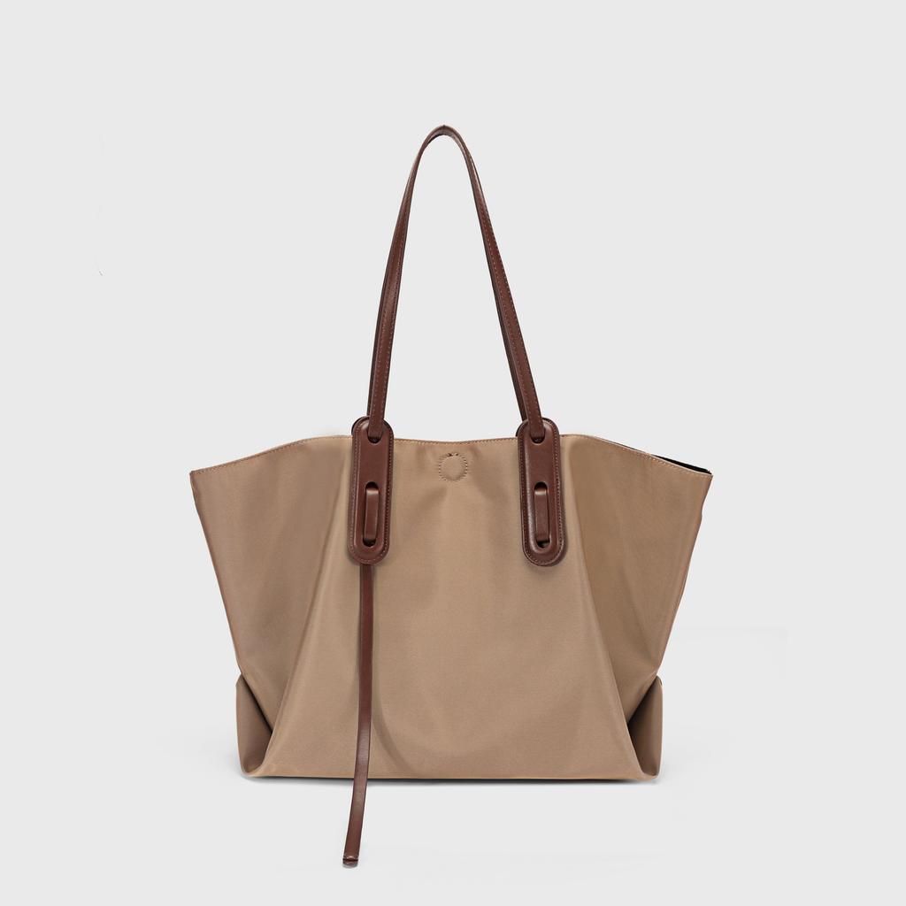 Large-capacity Women's Bag 2024 Spring/summer New Trendy Fashion Shoulder Tote Bag Versatile Simple Casual Handbag