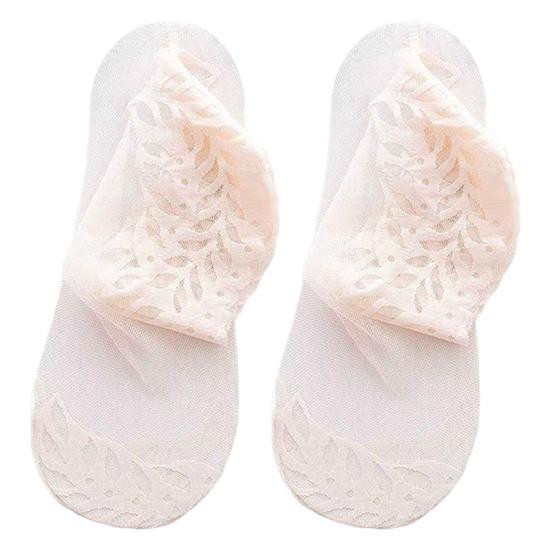 Sheer Socks Thin for Women Mid-tube Nylon Breathable Mesh See Through