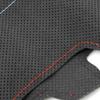 M Sport Color Stitch Steering Wheel Suede Cover Trim For BMW 3 Series E90 E91