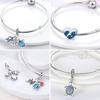 Copper Charms Summer Oceans Pendant Fit Original Pan Bracelet Making Woman Jewelry Diy