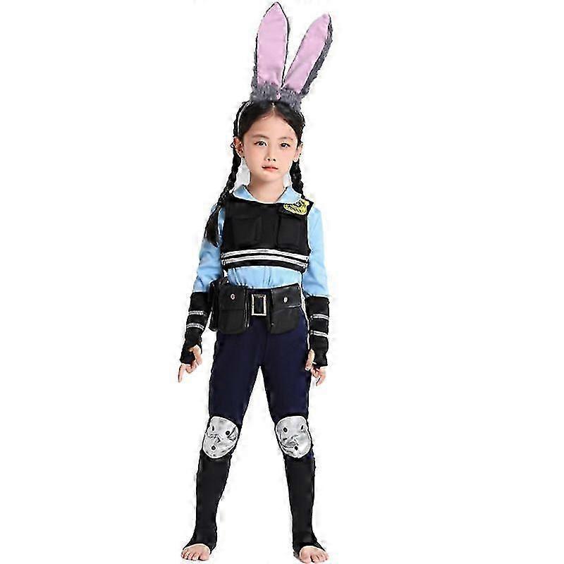 Boy - Crazy Zootopia Anime COSPLAY Judy Police Officer Costume