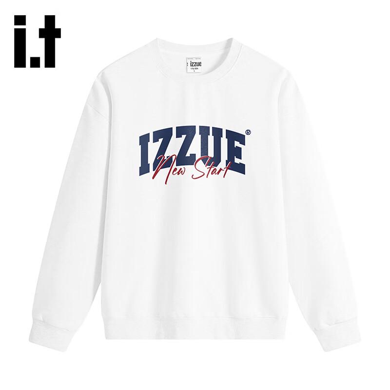 IZZUE American Style Letter Print Rundhals-Sweatshirt