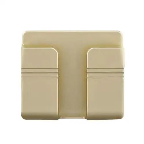 Multifunction Punch Free Wall Storage Box  TV Remote Control Charging Holder Organizer for Home Mobile Phone Plug