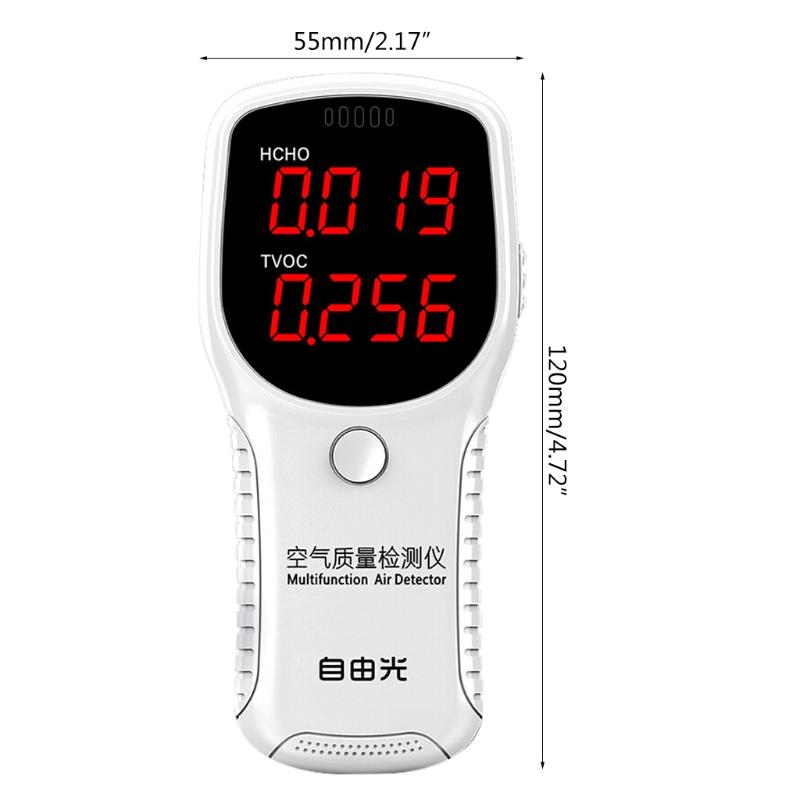 Excellent Air Quality Monitor Detector for TVOC HCHO Formaldehyde Detector Real for Time Data Recording