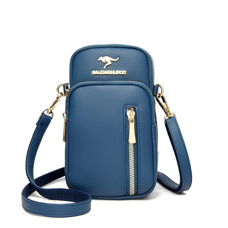 Women's Mobile Phone Bag Spring and Summer New Women's Bag Simple Atmosphere Shoulder Messenger Bag Trendy Mother Bag Fashionable Small Square Bag