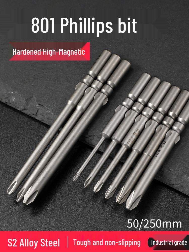 Bangye Super Hard Magnetic Phillips Electric Screwdriver Bit Set 801