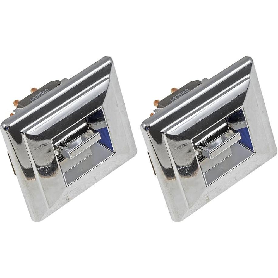 

Dorman 49241 Power Window Switch- Front Right and Rear Left/Right, 1 Button Compatible with Select Models 1 Count (Pack of 1) срібний