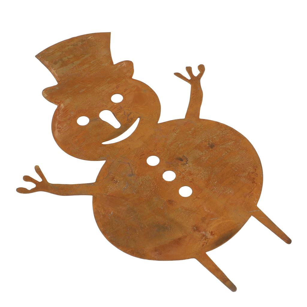 Xmas Garden Stake Snowman Decorative Garden Stake Yard Sign Outdoor Decoration for Lawn Pathway Pati