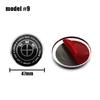 1 szt. 45mm Emblemat Naklejka na Kierownicę Samochodową Auto-Styling Dla BMW E36 E46 E53 E90 E60 E61 E93 E87 X1 X3 X5 X6 F30 F20 F10
