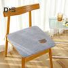 Winter Chair Cushion Warm Sherpa Anti-Slip with Fixing Straps Square Shape Office School Car Chair Seat Pad Dinning Chair Protective Pad