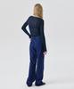 WNDERKAMMER Straight Leg Denim Pants_Navy