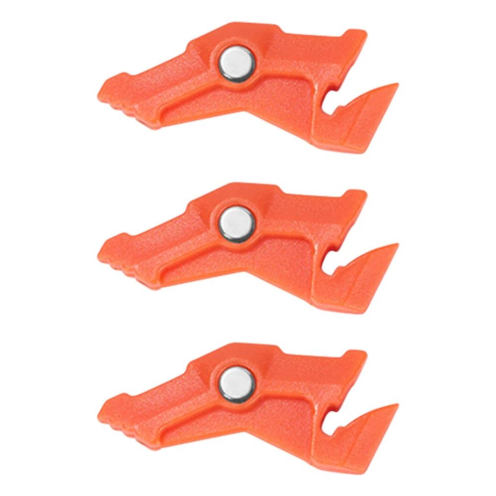 

Magnetic Tripod Gas Tank Bracket Multifunctional Camping Stove Stand Canister Stabilizer for Backpacking Cooking оранжевый