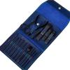 Pediküre- und Maniküre-Werkzeugset, tragbares Nagelknipser-Set mit Nagelfeile-Trimmer, Augenbrauen-Trimmer-Clip