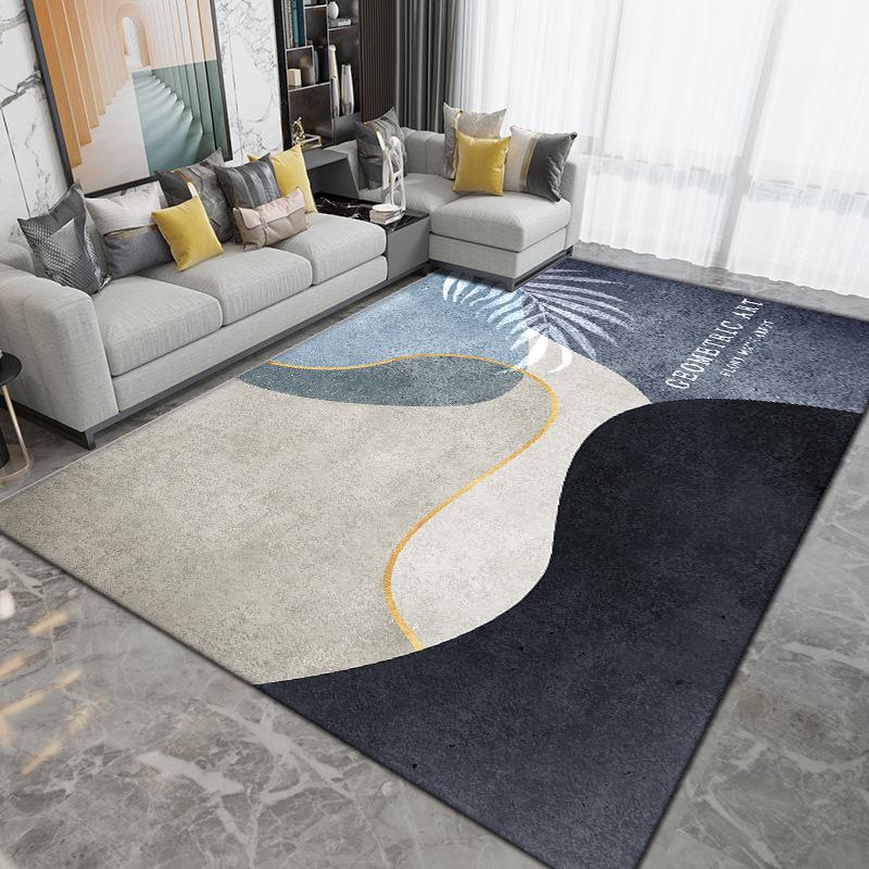 Dywan Nordic Salon Jasny Luksusowy Stolik Kawowy Maty Sypialnia Duży Dywan Kuchnia Antypoślizgowe Dywany