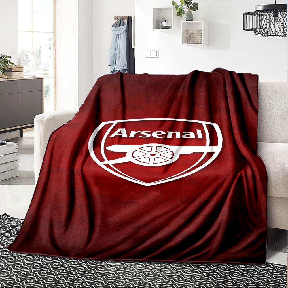 Arsenal Blanket Soft Warm Cozy Suitable for Chair Picnics Bedding for All Seasons Digital Print Unique Gift for Family and Friends Camping