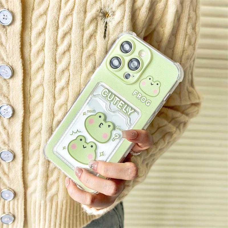 Zhitai Transparent Cartoon TPU Case for iPhone 15 Pro, XS, 14