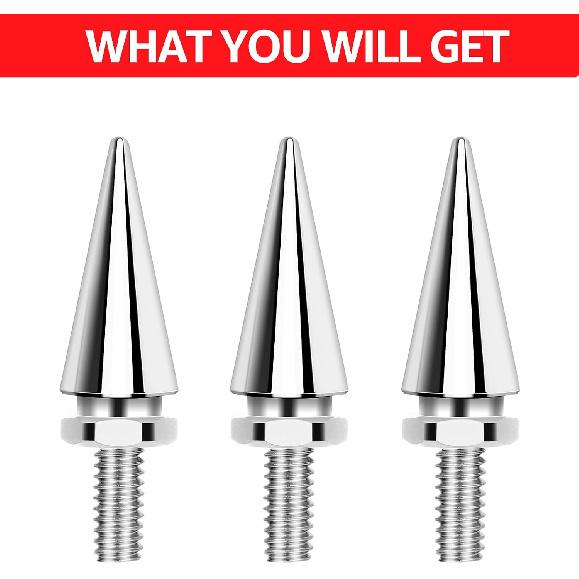 Chrome Windshield Bolts, Fairing Screws Fit for Harley 1996-2013 | Fairing Bolts, Compatible for Harley Davidson Street Glide Electra Glide Ultra